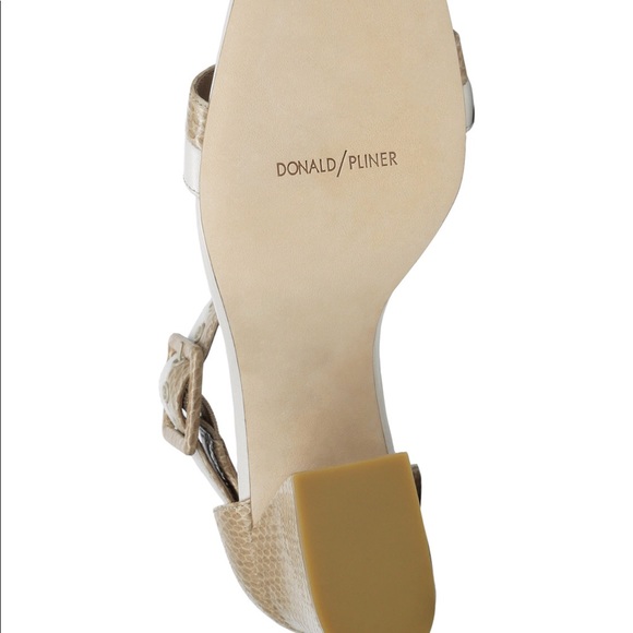 NEW..! Donald J Pliner Watson Heel Sandals Sz 7 - Picture 6 of 8